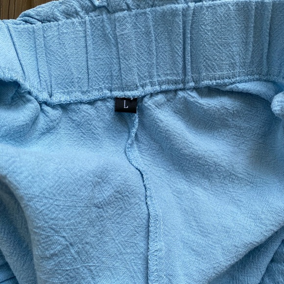 2 piece set | ruffle hem shorts and top - Picture 4 of 4